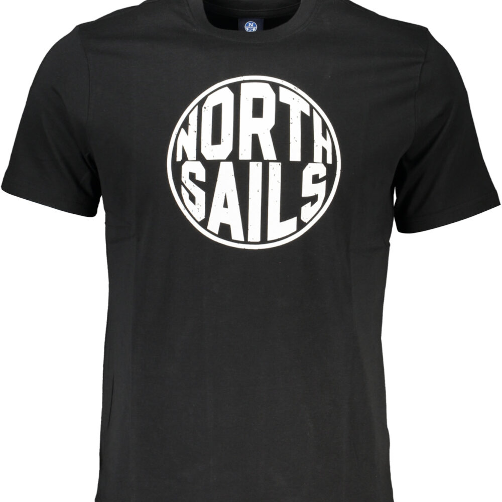 NORTH SAILS T-SHIRT MANICHE CORTE UOMO NERO