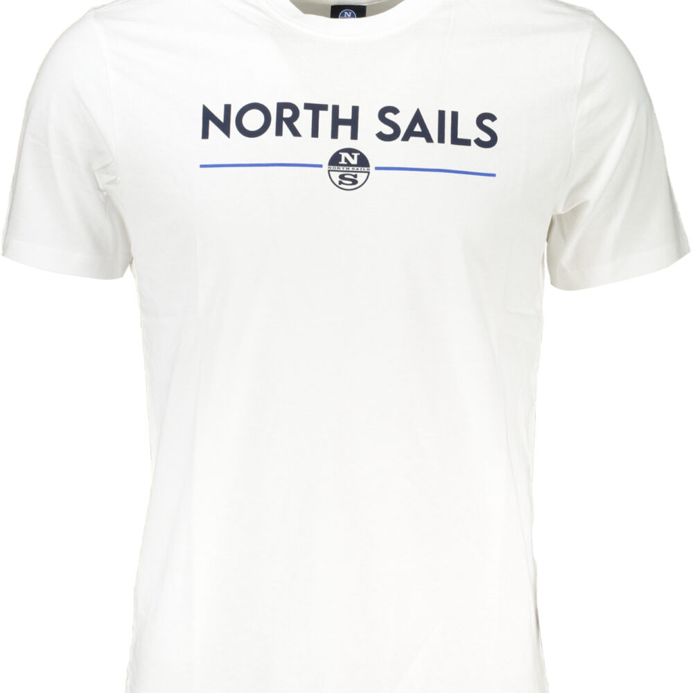 NORTH SAILS T-SHIRT MANICHE CORTE UOMO BIANCO