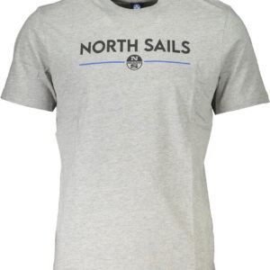 NORTH SAILS T-SHIRT MANICHE CORTE UOMO GRIGIO