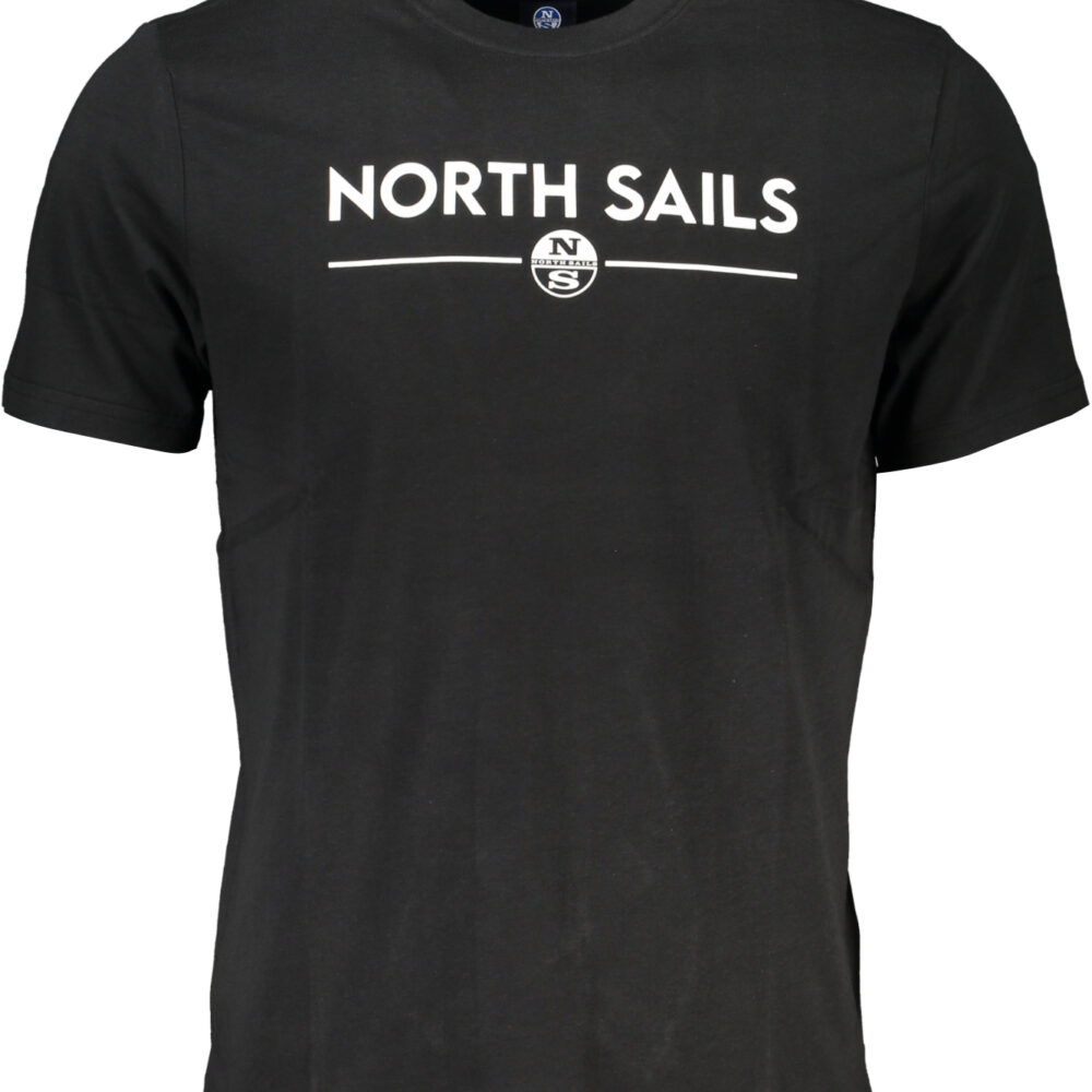 NORTH SAILS T-SHIRT MANICHE CORTE UOMO NERO