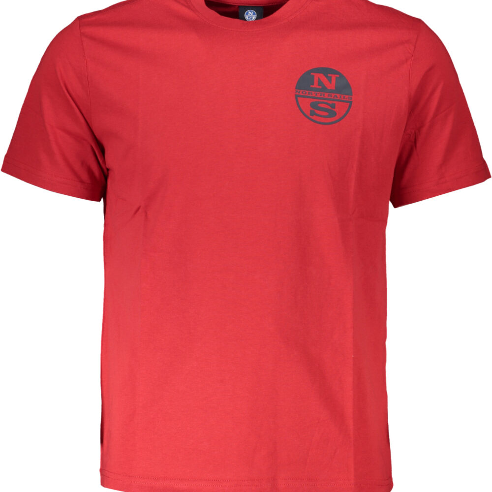 NORTH SAILS T-SHIRT MANICHE CORTE UOMO ROSSO