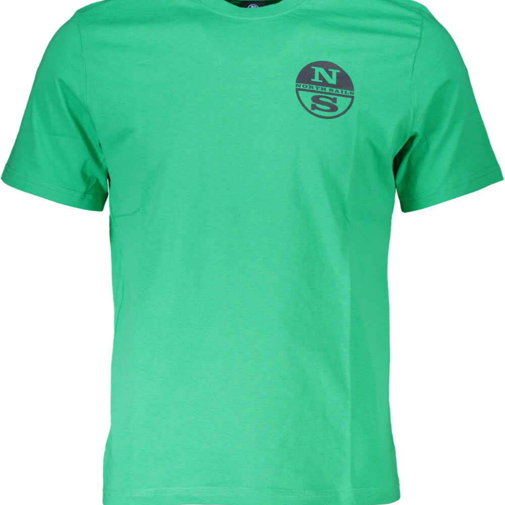 NORTH SAILS T-SHIRT MANICHE CORTE UOMO VERDE