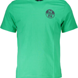 NORTH SAILS T-SHIRT MANICHE CORTE UOMO VERDE