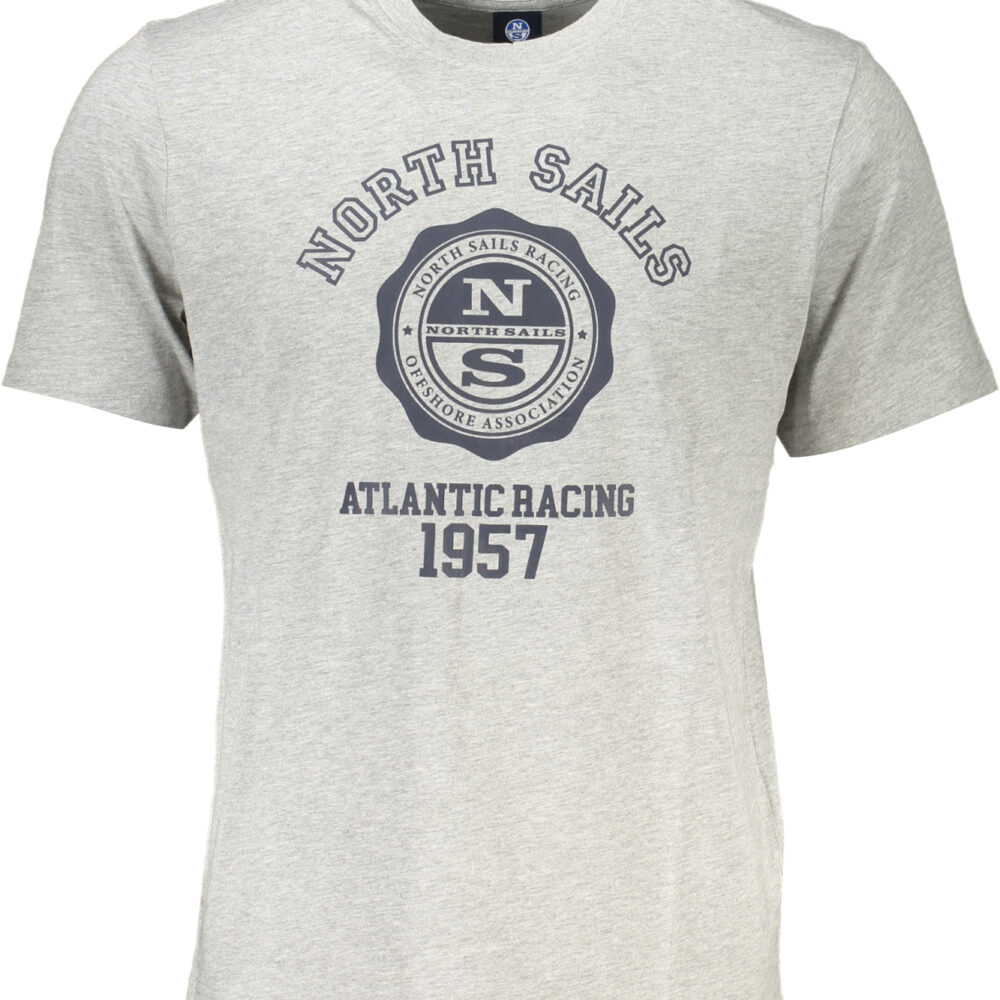 NORTH SAILS T-SHIRT MANICHE CORTE UOMO GRIGIO