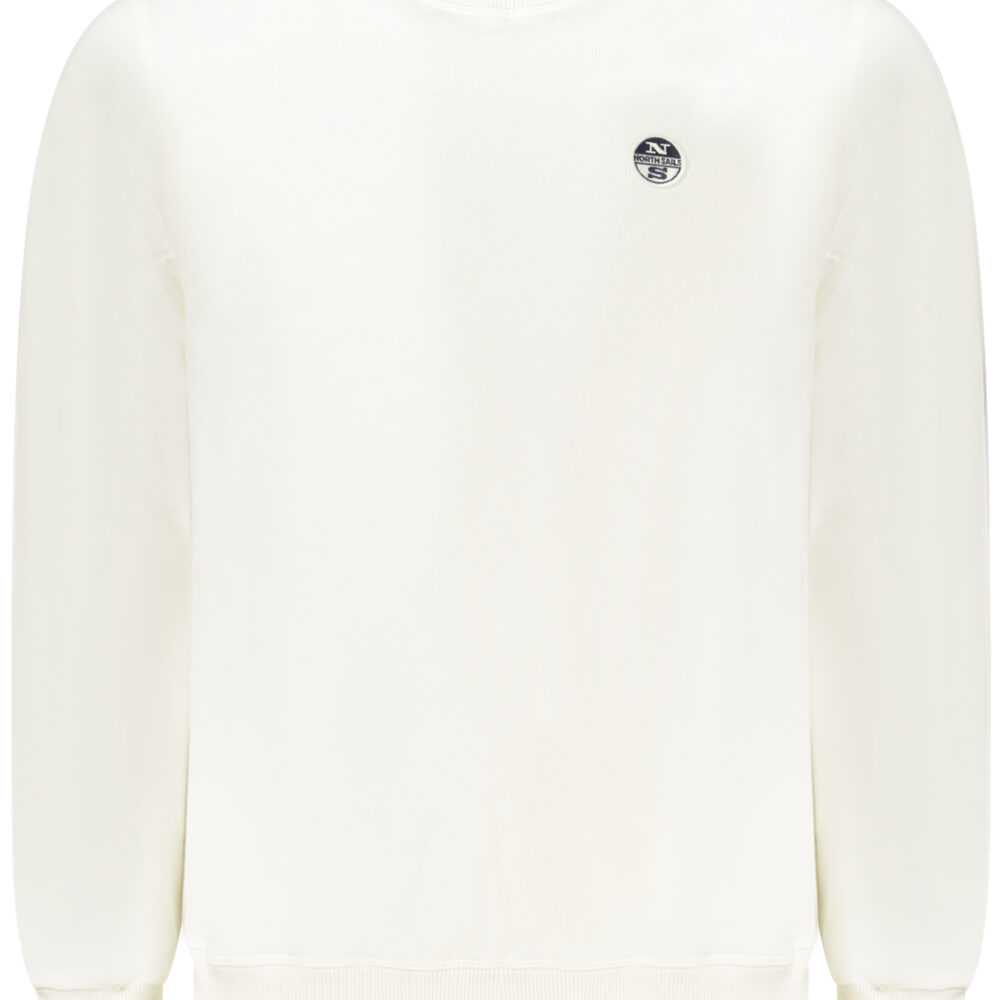 NORTH SAILS FELPA SENZA ZIP UOMO BIANCO
