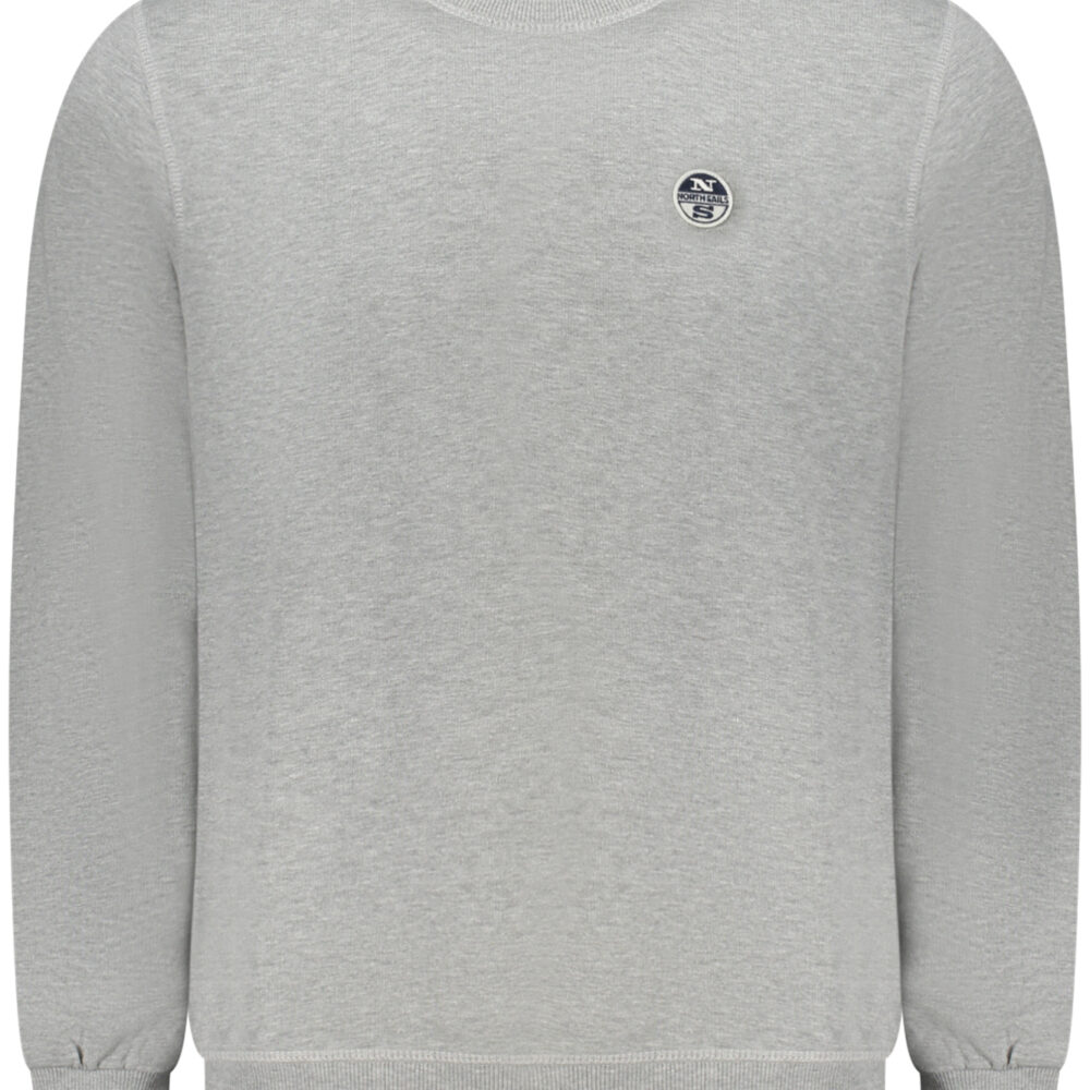 NORTH SAILS FELPA SENZA ZIP UOMO GRIGIO