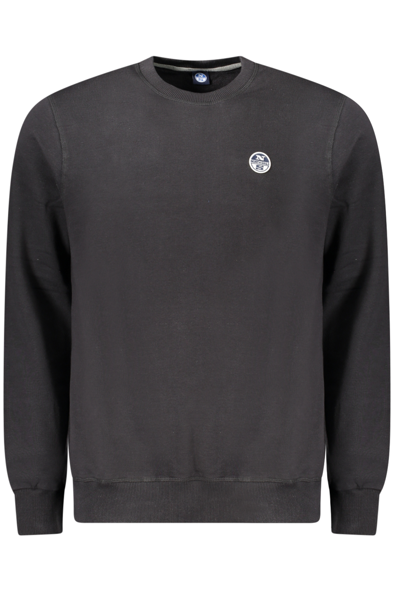 NORTH SAILS FELPA SENZA ZIP UOMO NERO