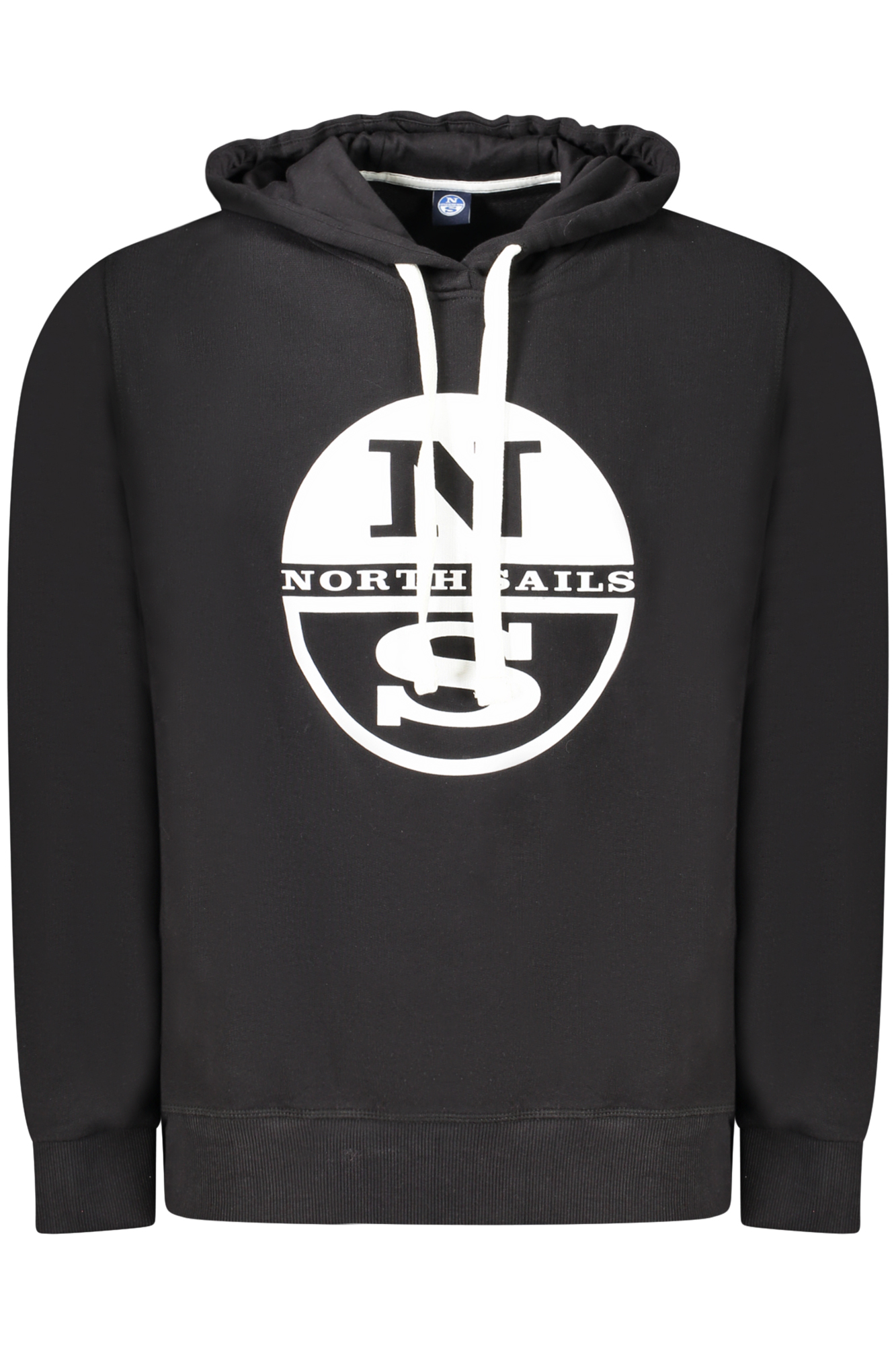 NORTH SAILS FELPA SENZA ZIP UOMO NERO