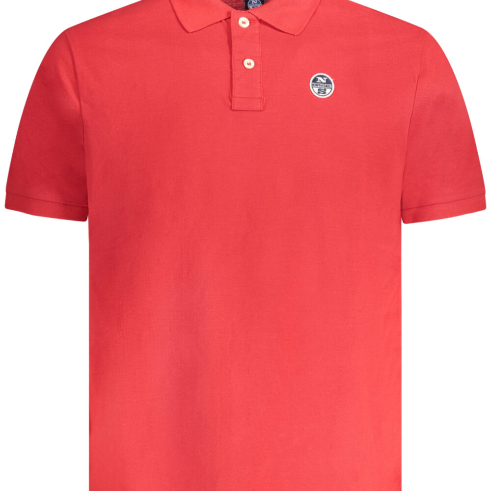 NORTH SAILS POLO MANICHE CORTE UOMO ROSSO