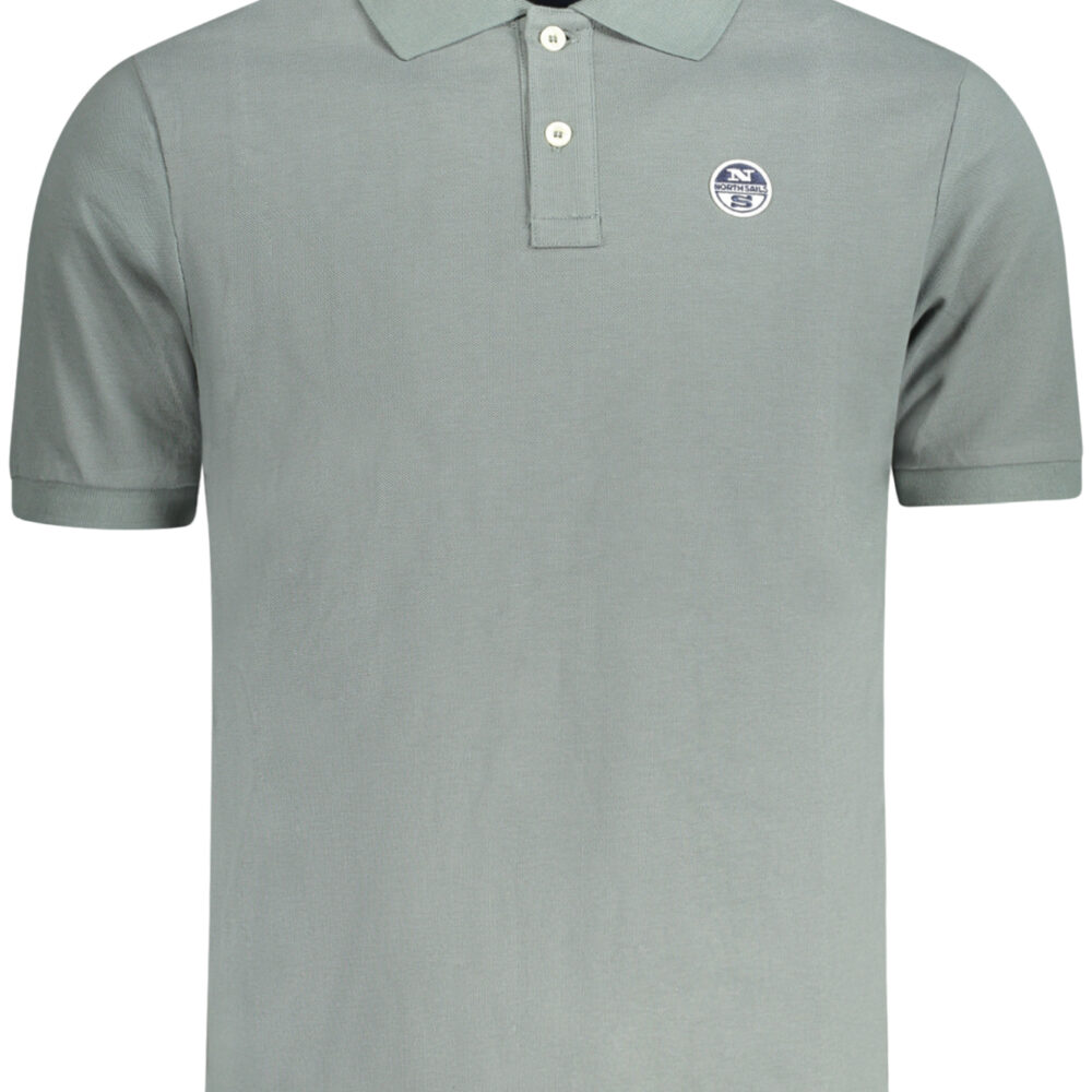 NORTH SAILS POLO MANICHE CORTE UOMO VERDE