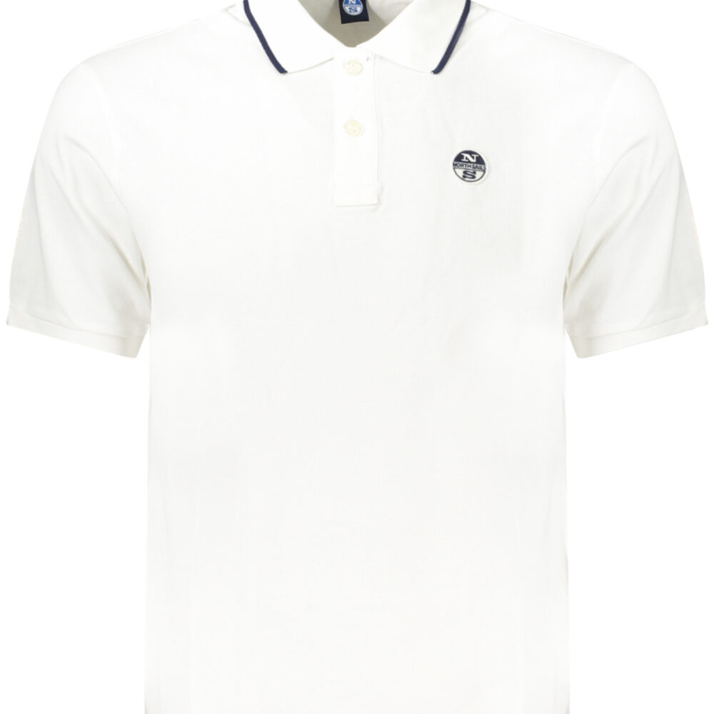 NORTH SAILS POLO MANICHE CORTE UOMO BIANCO