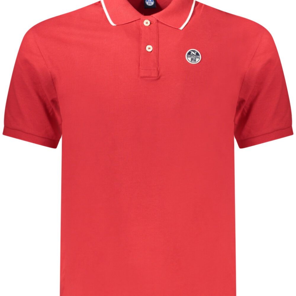 NORTH SAILS POLO MANICHE CORTE UOMO ROSSO