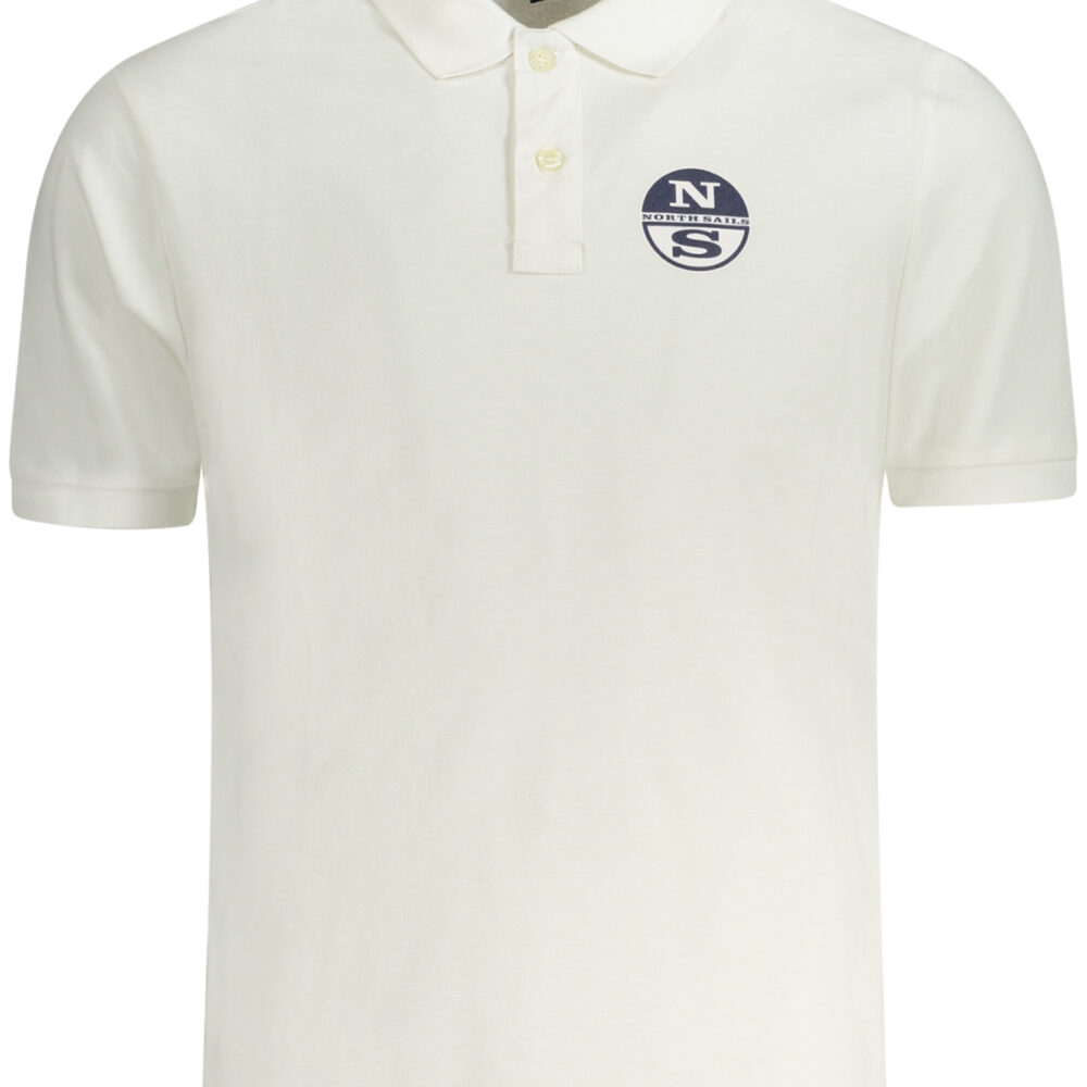 NORTH SAILS POLO MANICHE CORTE UOMO BIANCO