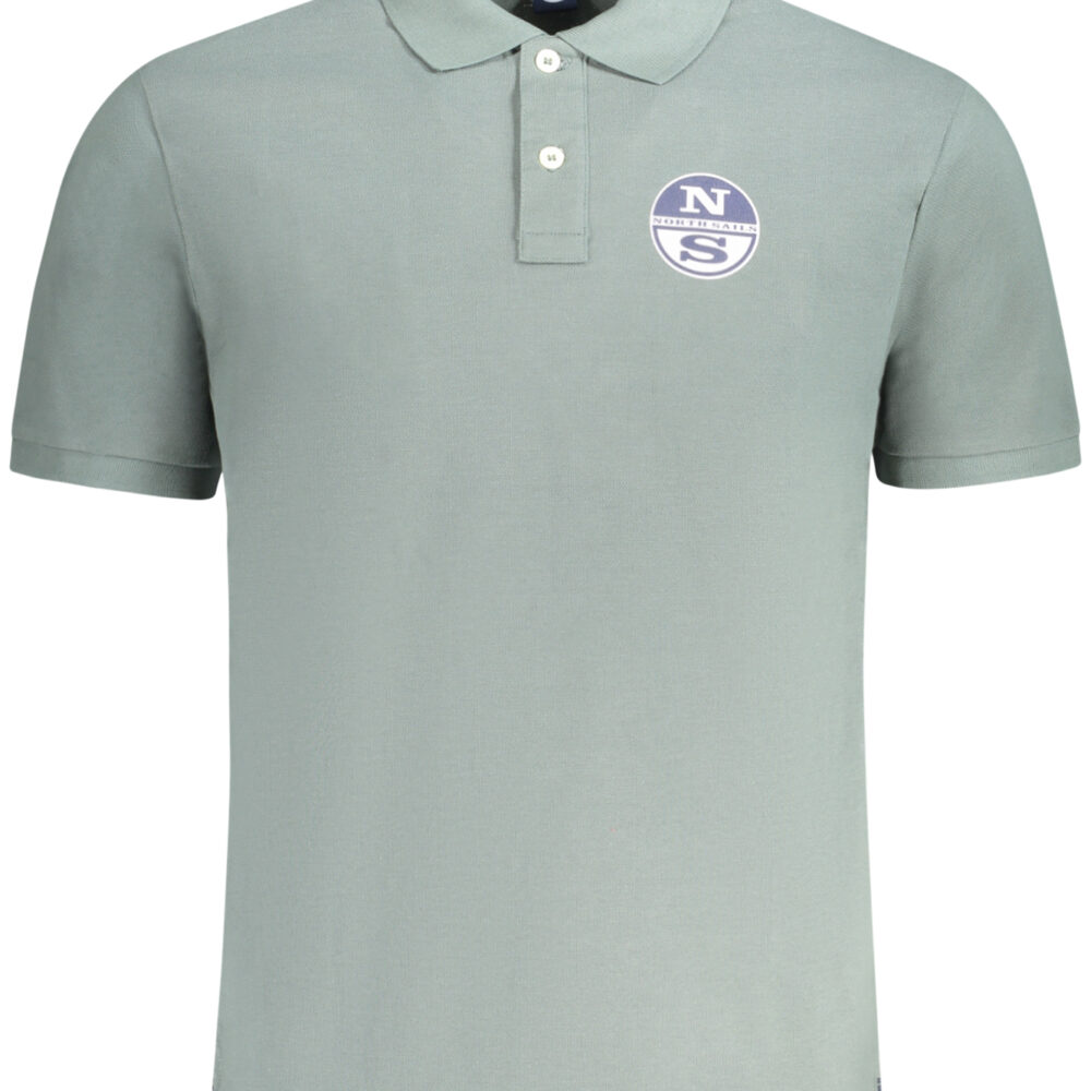 NORTH SAILS POLO MANICHE CORTE UOMO VERDE