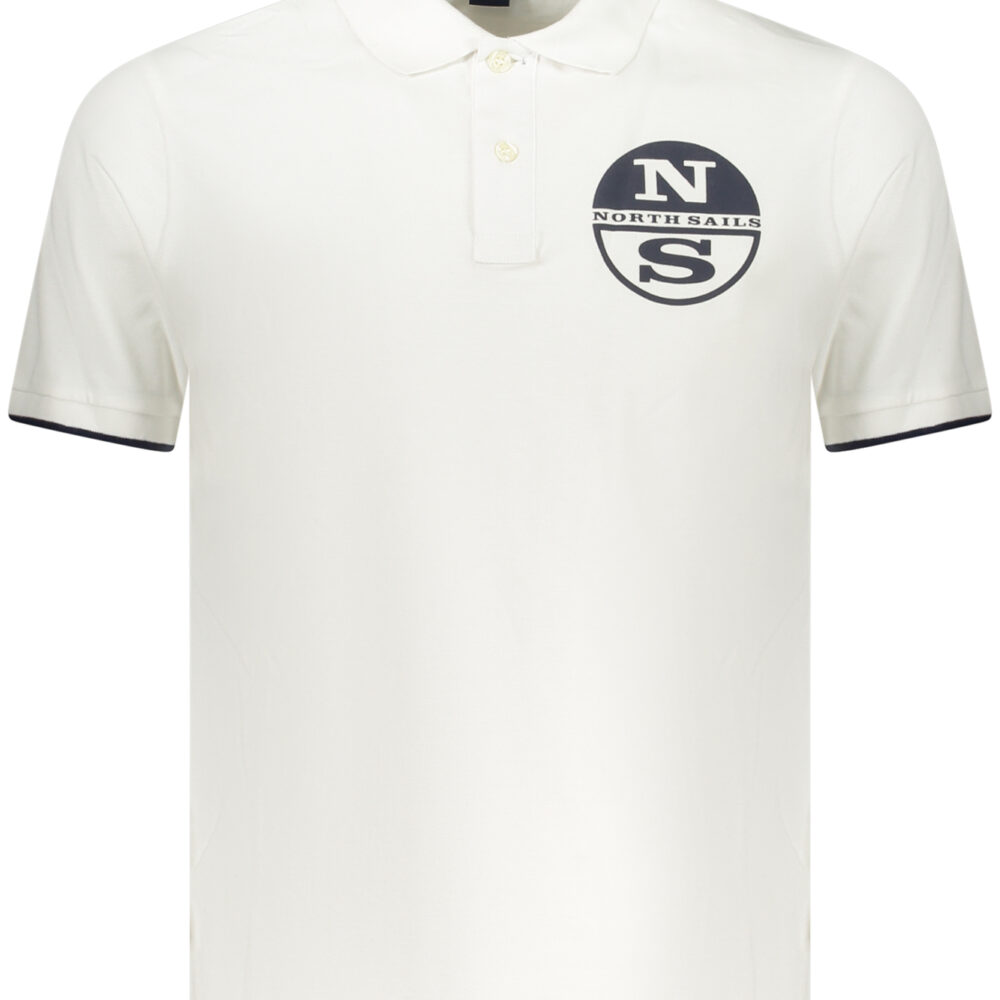 NORTH SAILS POLO MANICHE CORTE UOMO BIANCO
