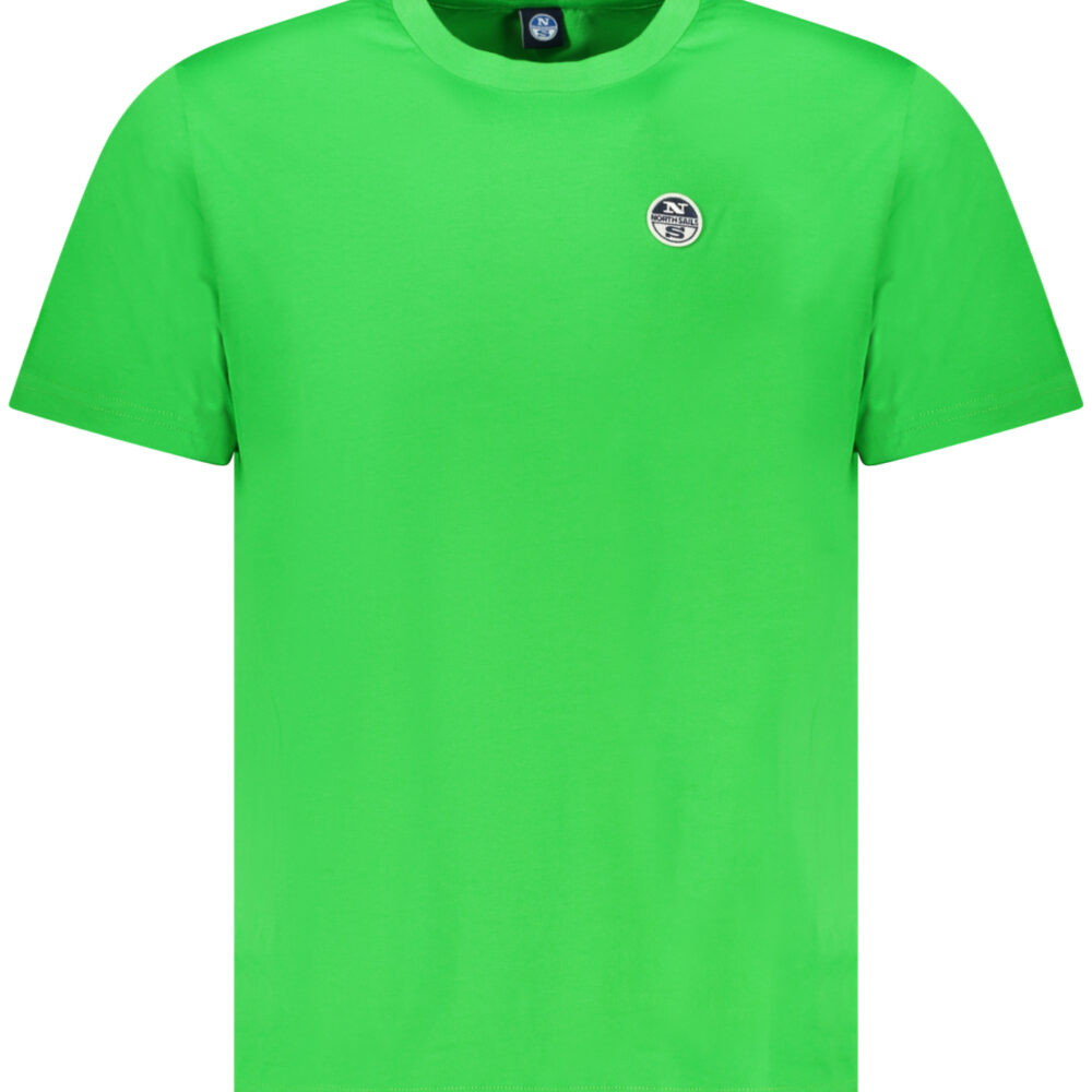 NORTH SAILS T-SHIRT MANICHE CORTE UOMO VERDE