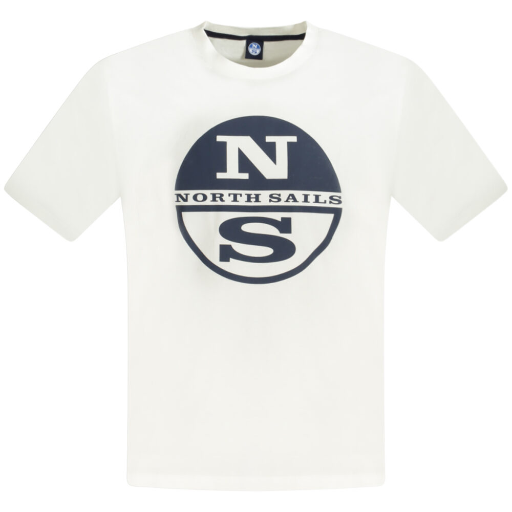 NORTH SAILS T-SHIRT MANICHE CORTE UOMO BIANCO