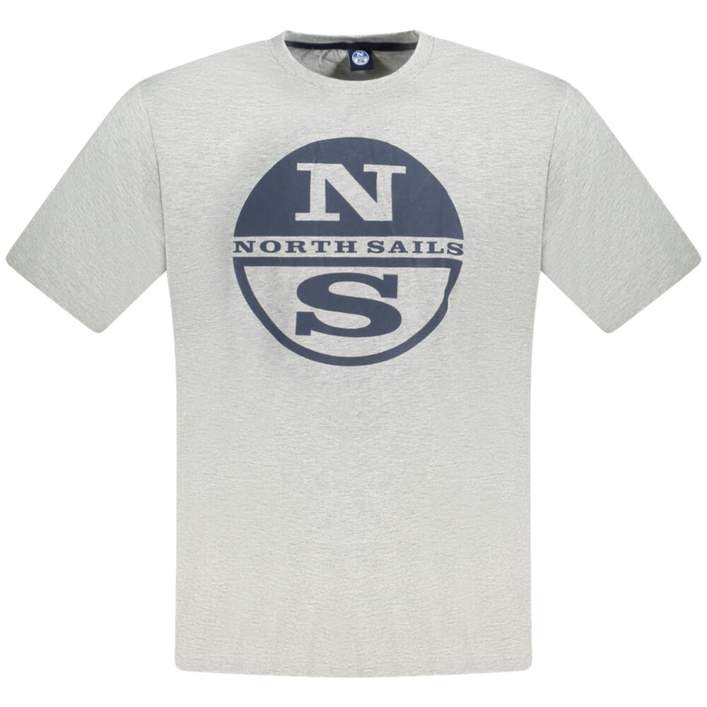 NORTH SAILS T-SHIRT MANICHE CORTE UOMO GRIGIO