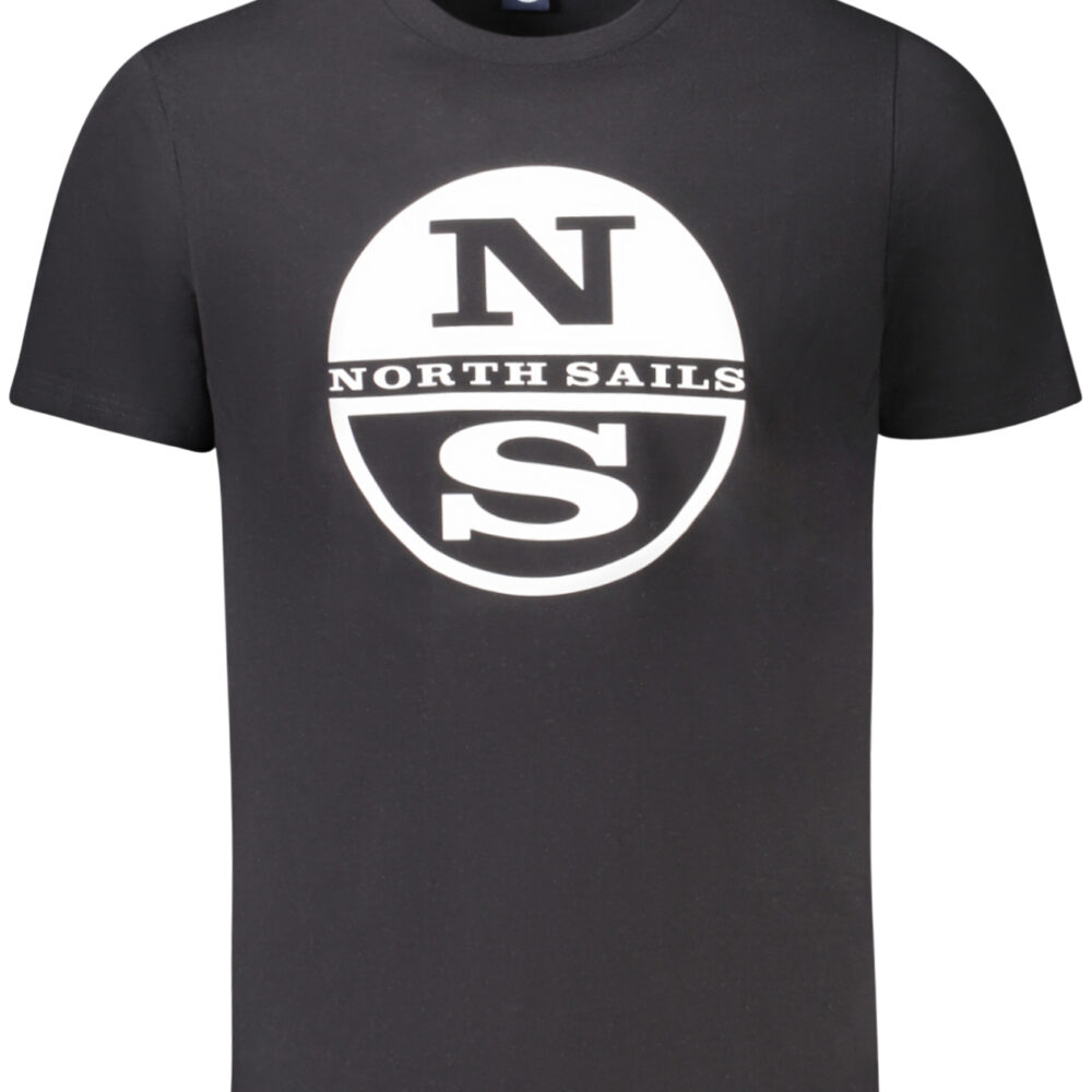 NORTH SAILS T-SHIRT MANICHE CORTE UOMO NERO