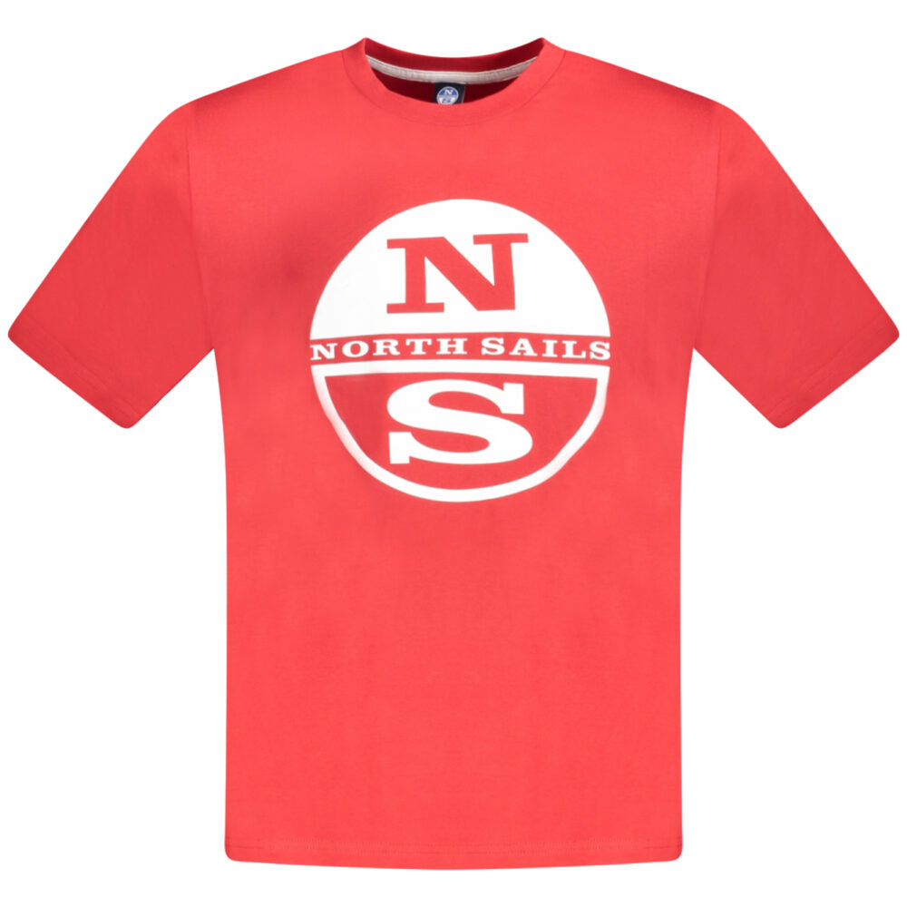 NORTH SAILS T-SHIRT MANICHE CORTE UOMO ROSSO