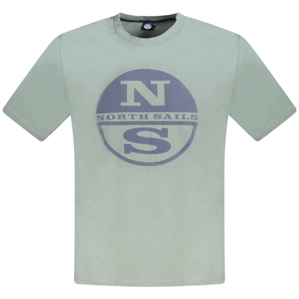 NORTH SAILS T-SHIRT MANICHE CORTE UOMO VERDE