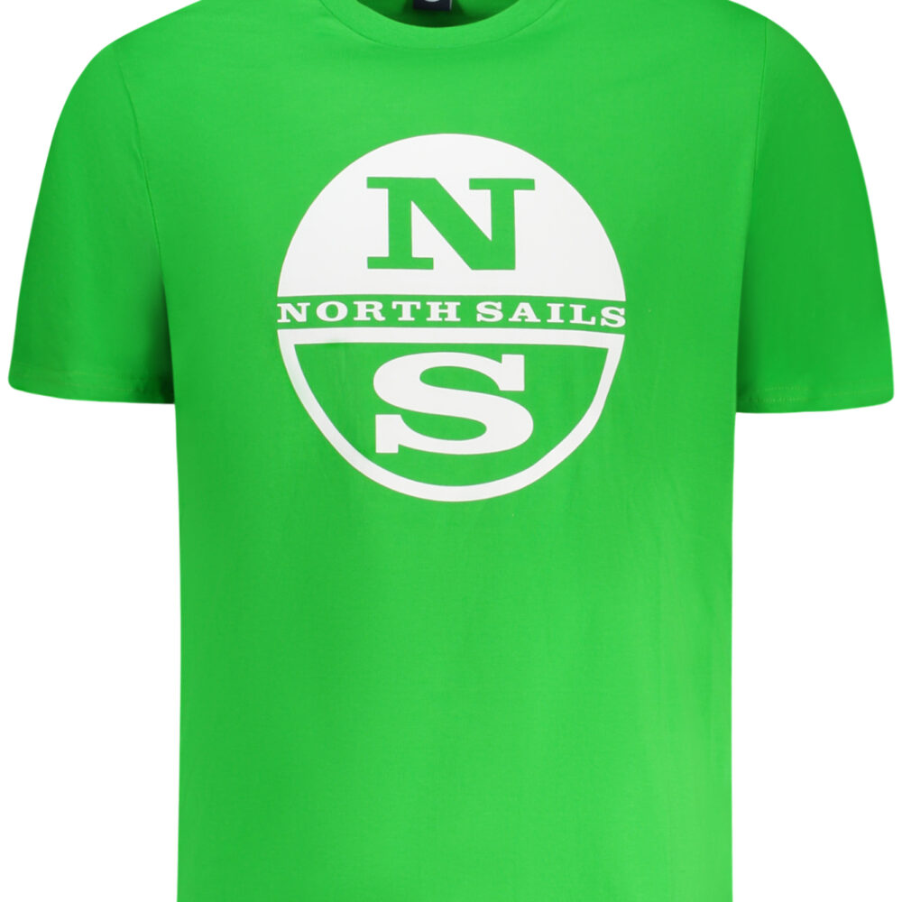 NORTH SAILS T-SHIRT MANICHE CORTE UOMO VERDE