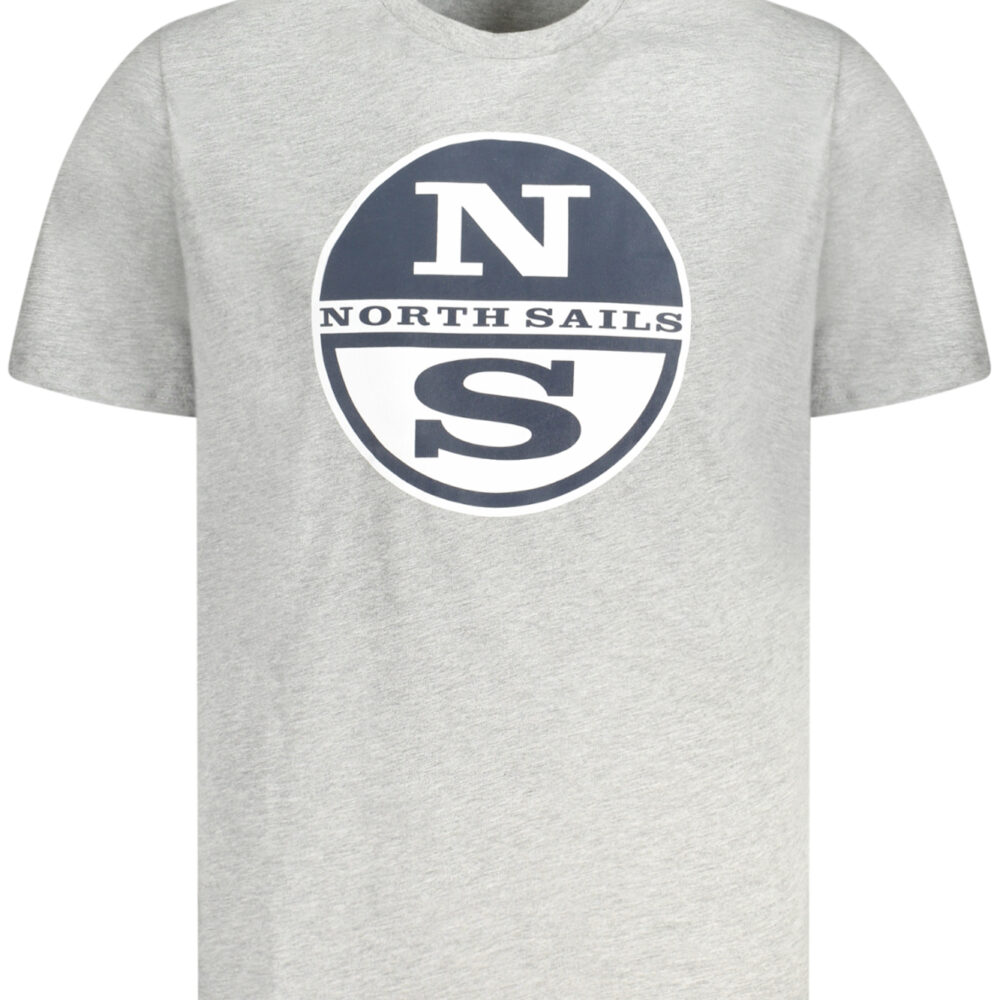 NORTH SAILS T-SHIRT MANICHE CORTE UOMO GRIGIO