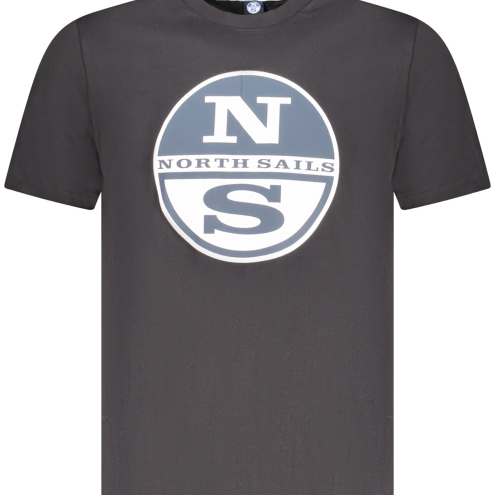 NORTH SAILS T-SHIRT MANICHE CORTE UOMO NERO