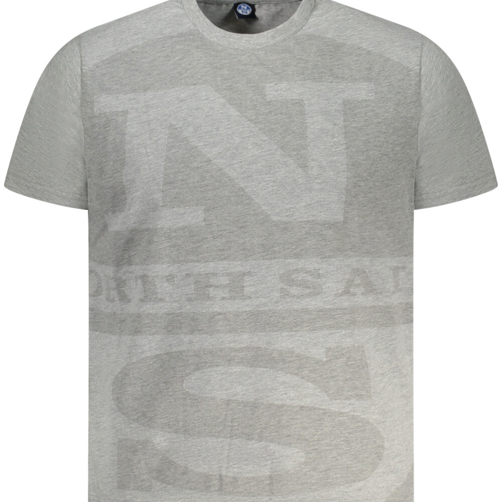 NORTH SAILS T-SHIRT MANICHE CORTE UOMO GRIGIO