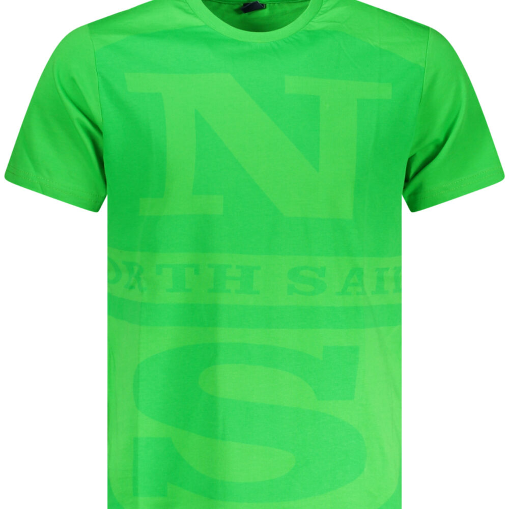 NORTH SAILS T-SHIRT MANICHE CORTE UOMO VERDE