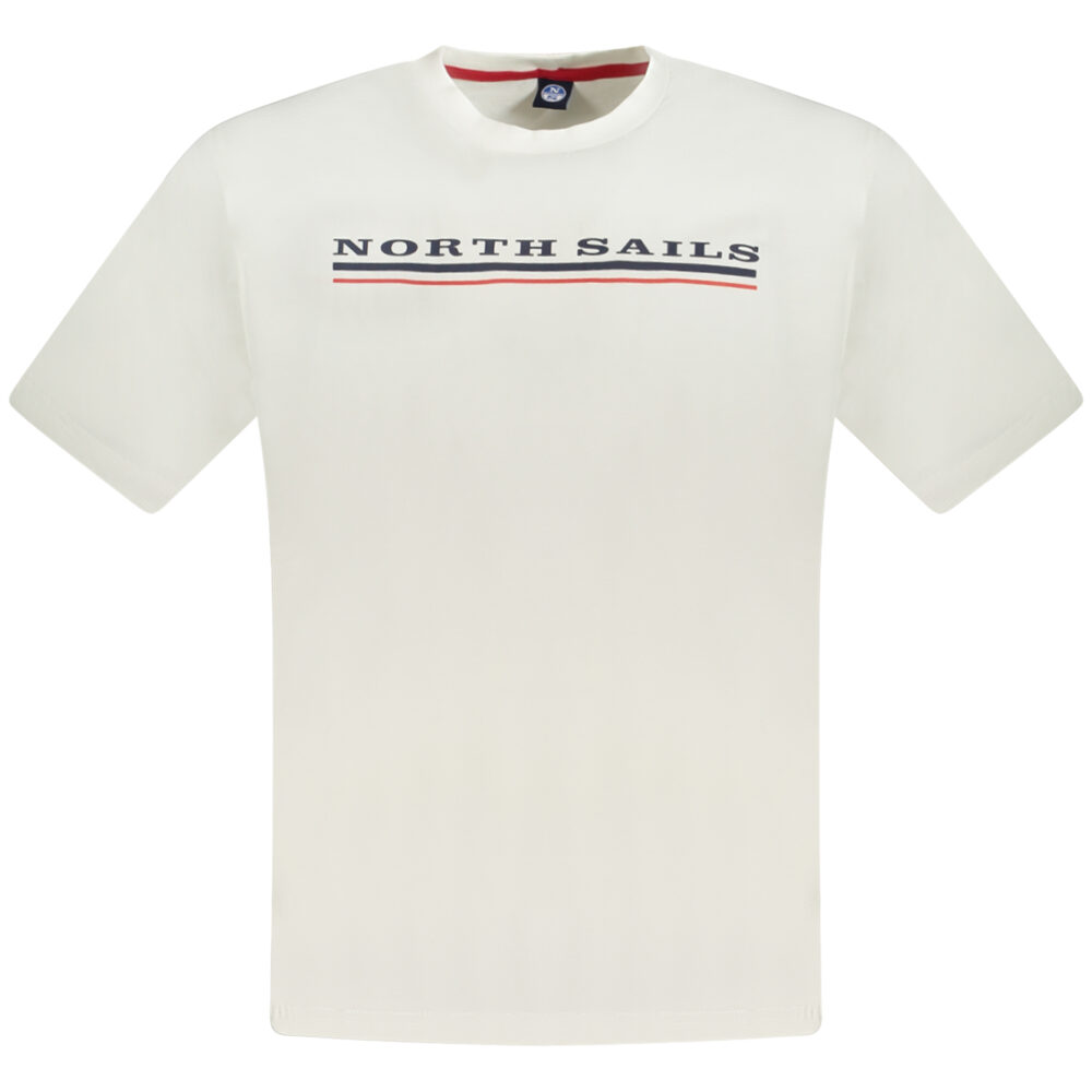 NORTH SAILS T-SHIRT MANICHE CORTE UOMO BIANCO