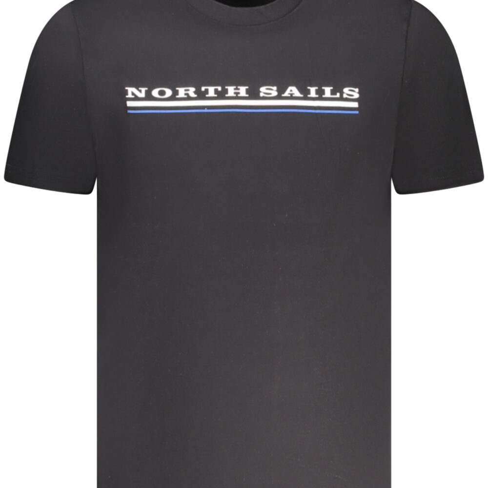 NORTH SAILS T-SHIRT MANICHE CORTE UOMO NERO