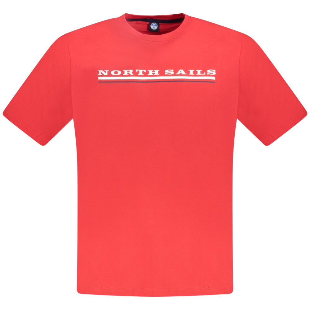 NORTH SAILS T-SHIRT MANICHE CORTE UOMO ROSSO