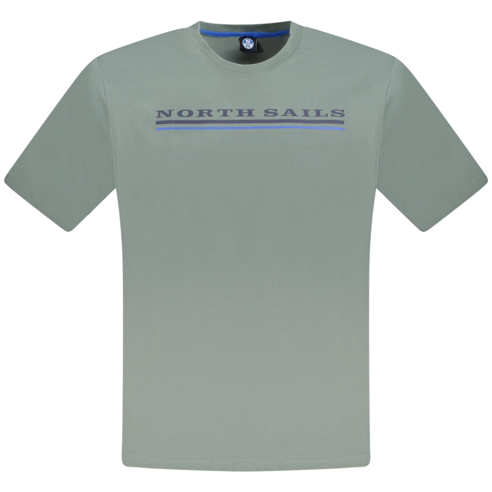 NORTH SAILS T-SHIRT MANICHE CORTE UOMO VERDE