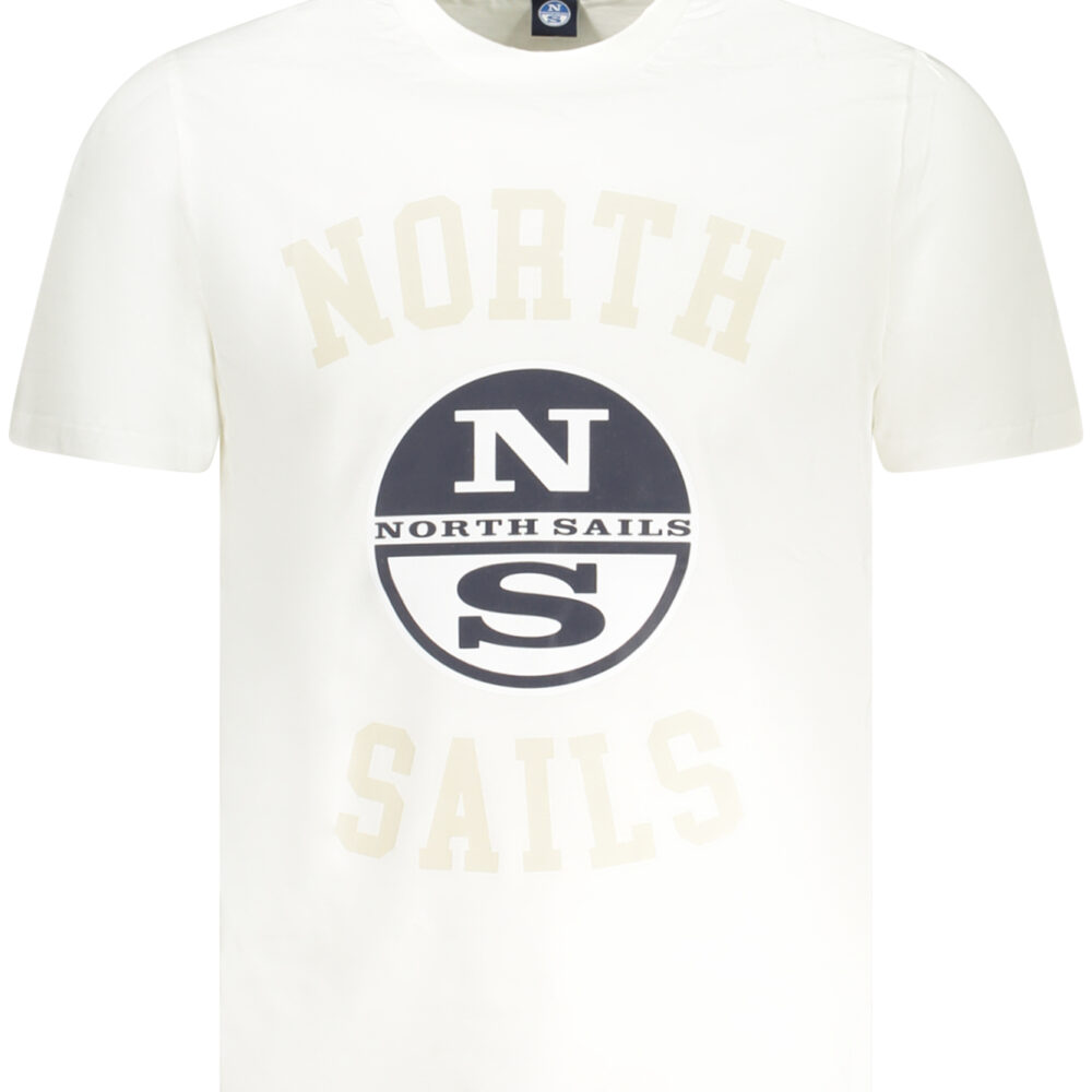 NORTH SAILS T-SHIRT MANICHE CORTE UOMO BIANCO