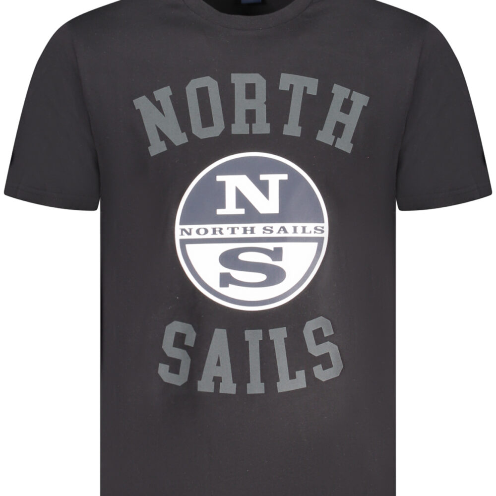 NORTH SAILS T-SHIRT MANICHE CORTE UOMO NERO