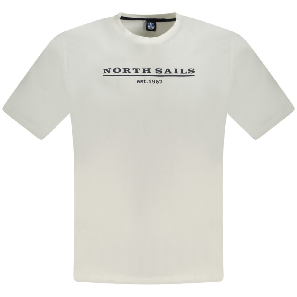 NORTH SAILS T-SHIRT MANICHE CORTE UOMO BIANCO