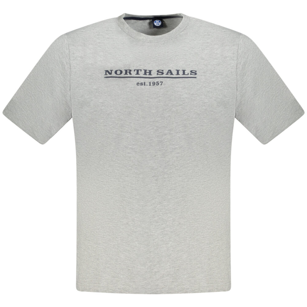 NORTH SAILS T-SHIRT MANICHE CORTE UOMO GRIGIO