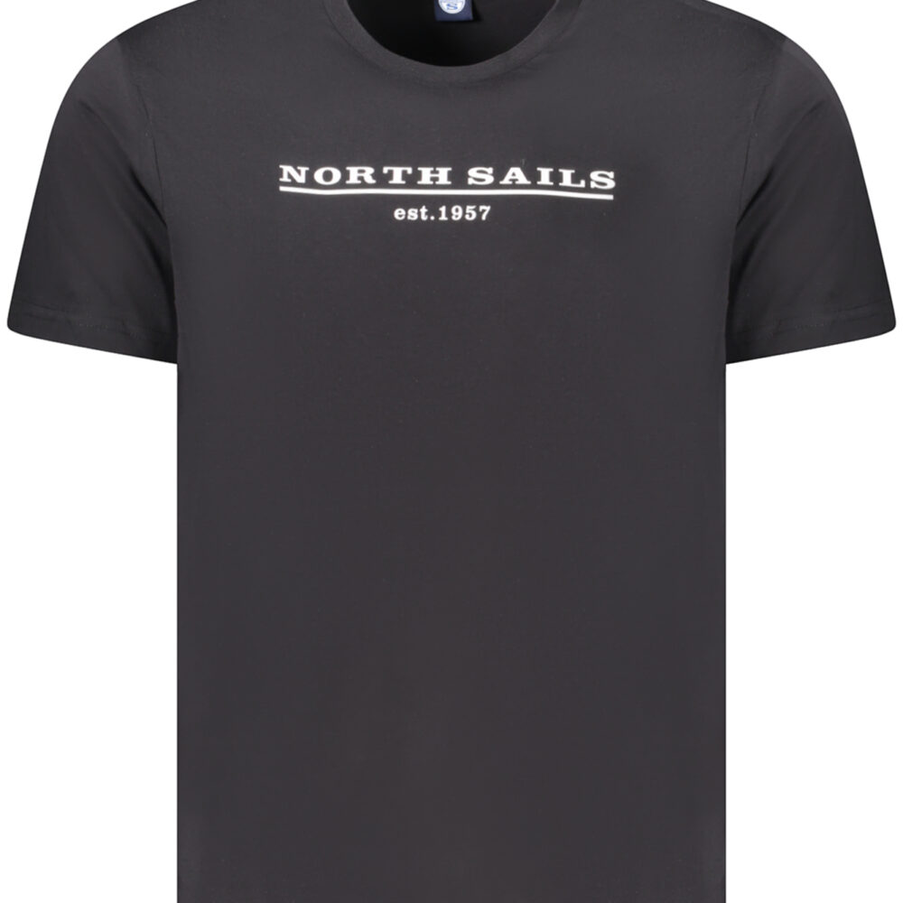 NORTH SAILS T-SHIRT MANICHE CORTE UOMO NERO