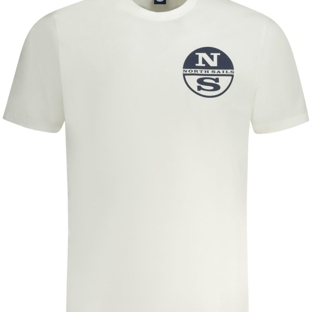 NORTH SAILS T-SHIRT MANICHE CORTE UOMO BIANCO
