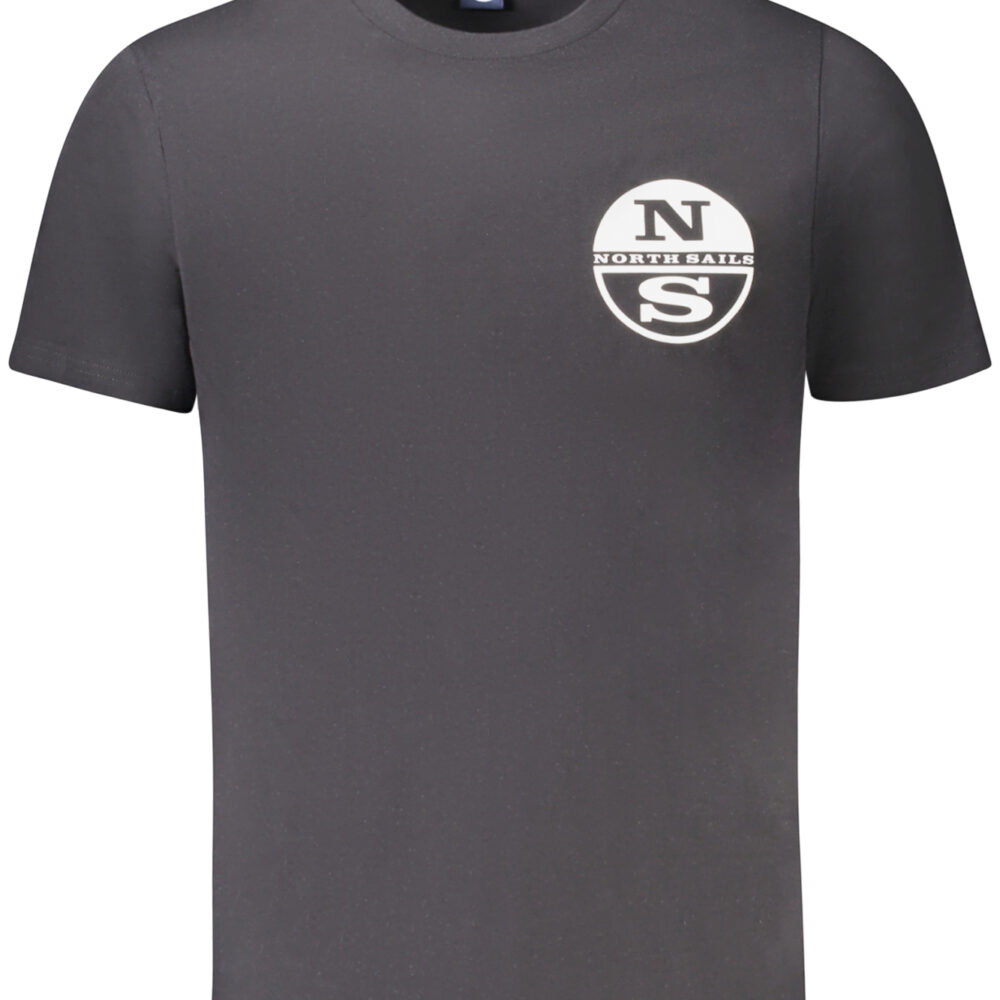 NORTH SAILS T-SHIRT MANICHE CORTE UOMO NERO
