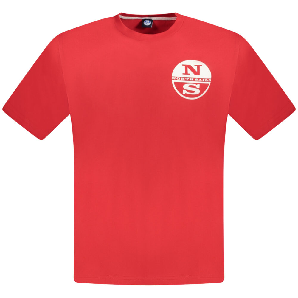 NORTH SAILS T-SHIRT MANICHE CORTE UOMO ROSSO
