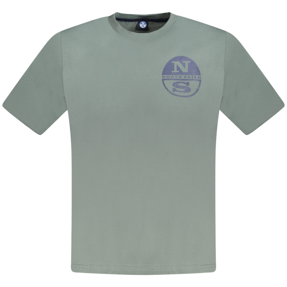 NORTH SAILS T-SHIRT MANICHE CORTE UOMO VERDE