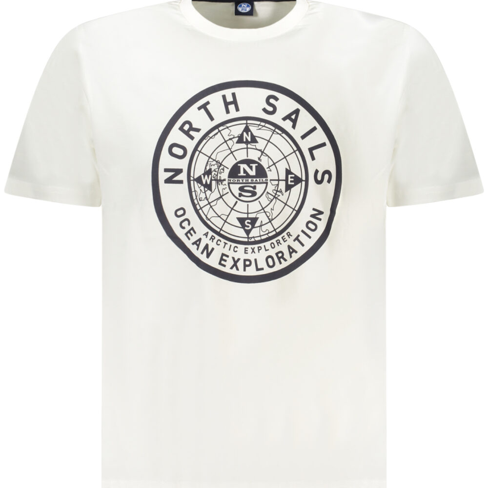 NORTH SAILS T-SHIRT MANICHE CORTE UOMO BIANCO