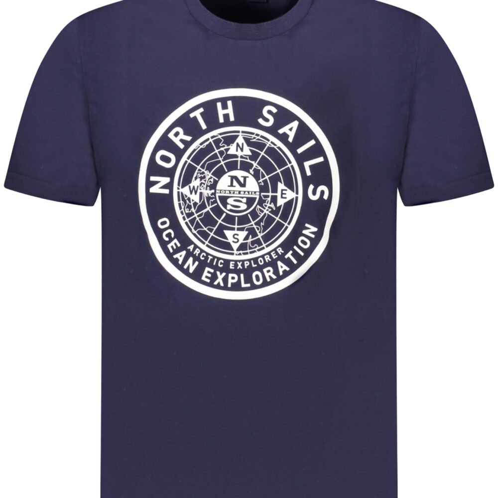 NORTH SAILS T-SHIRT MANICHE CORTE UOMO BLU