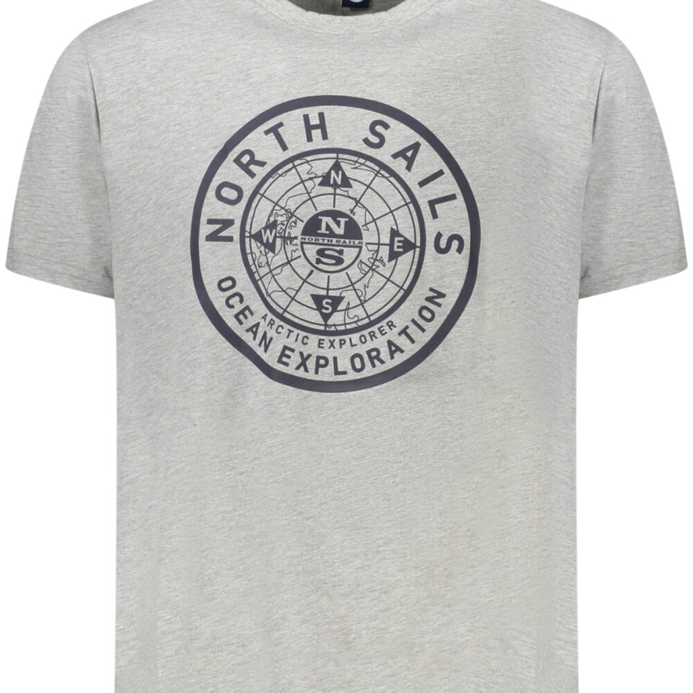 NORTH SAILS T-SHIRT MANICHE CORTE UOMO GRIGIO