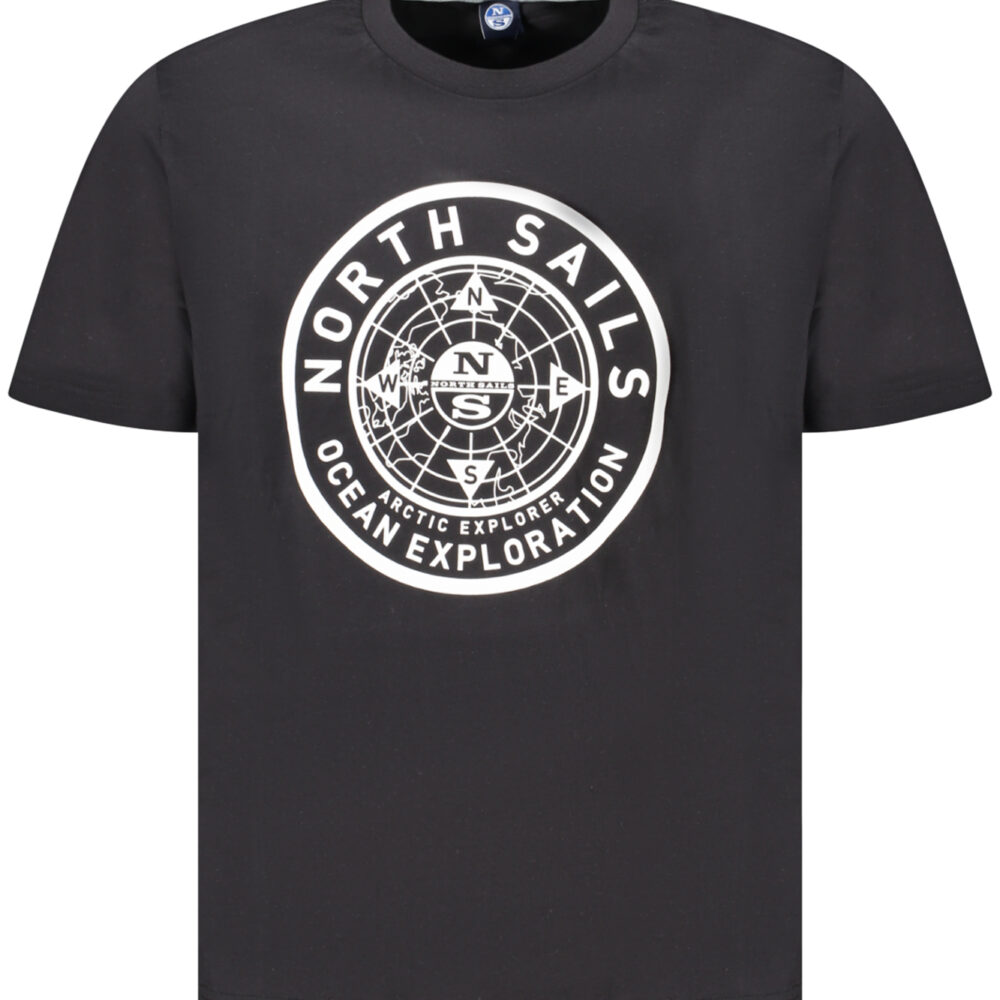 NORTH SAILS T-SHIRT MANICHE CORTE UOMO NERO