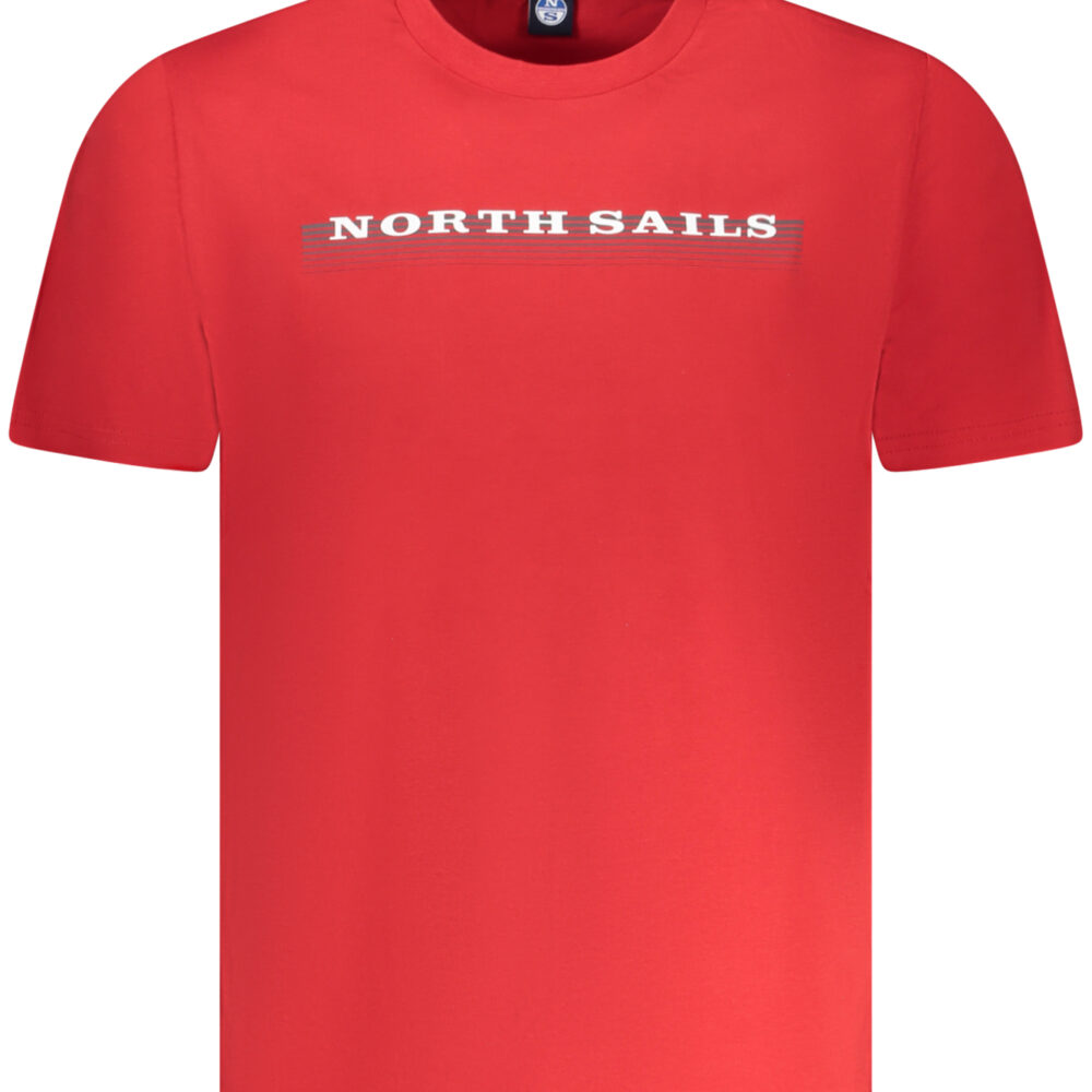 NORTH SAILS T-SHIRT MANICHE CORTE UOMO ROSSO