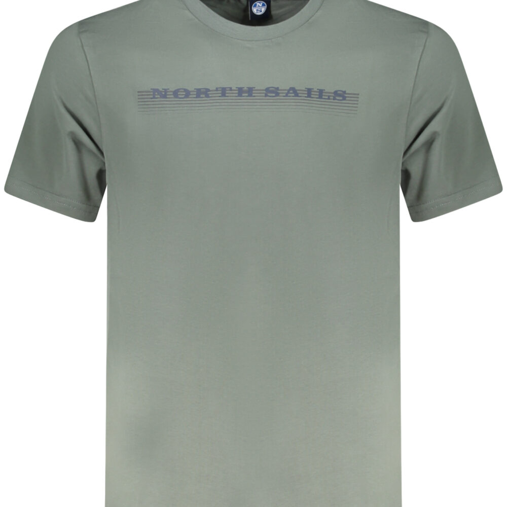 NORTH SAILS T-SHIRT MANICHE CORTE UOMO VERDE
