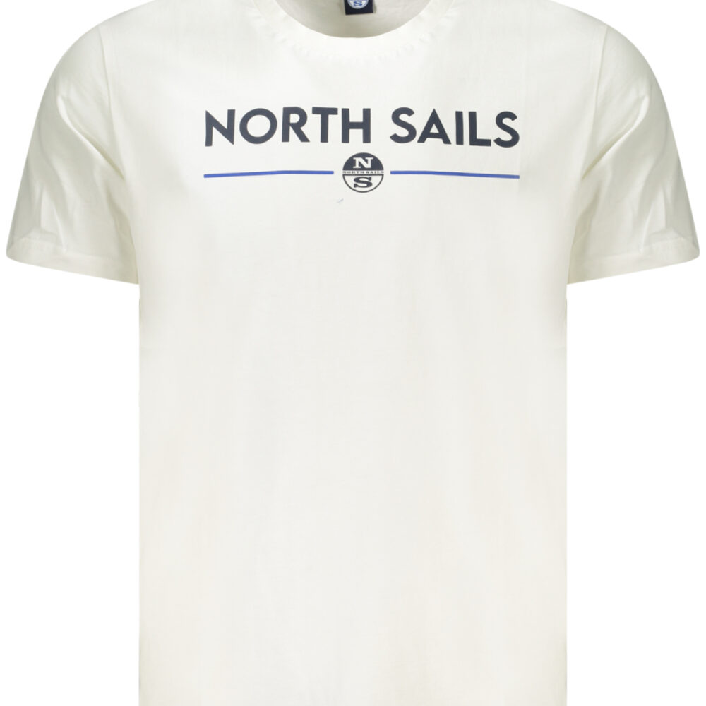 NORTH SAILS T-SHIRT MANICHE CORTE UOMO BIANCO